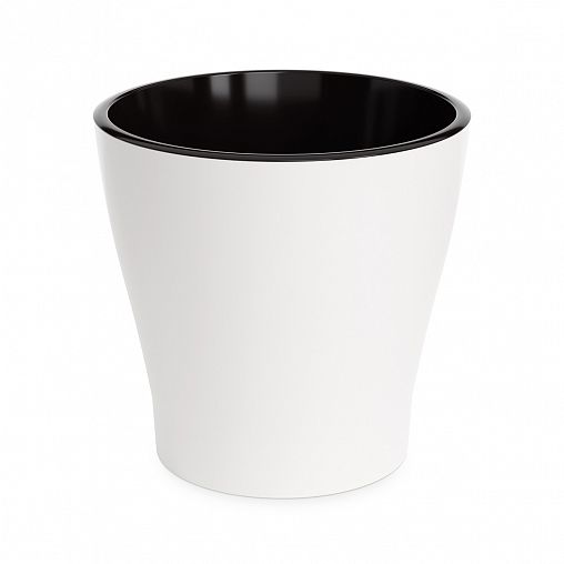 Горшок для цветов Альтернатива Лея, с автополивом, 5 л, белый фото