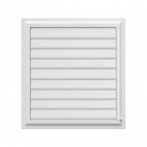 Вентиляционная решетка с сеткой и жалюзи Era Airvent, регулируемая, пластик, 452 x 483 мм фото