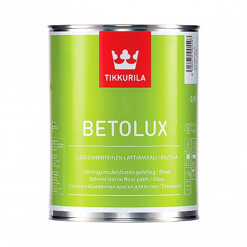  для пола уретано-алкидная Betolux (Бетолюкс) TIKKURILA 0,9 л .