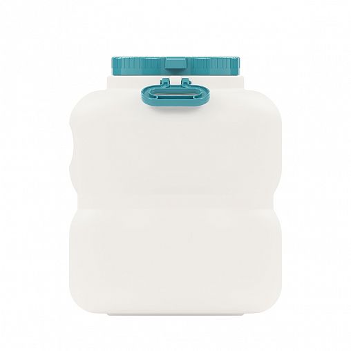 Канистра-бочка пластиковая Альтернатива Байкал, с крышкой и навесными ручками, 40 л фото