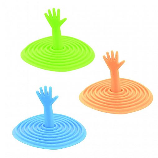 Пробка для ванны Мультидом Рука фото