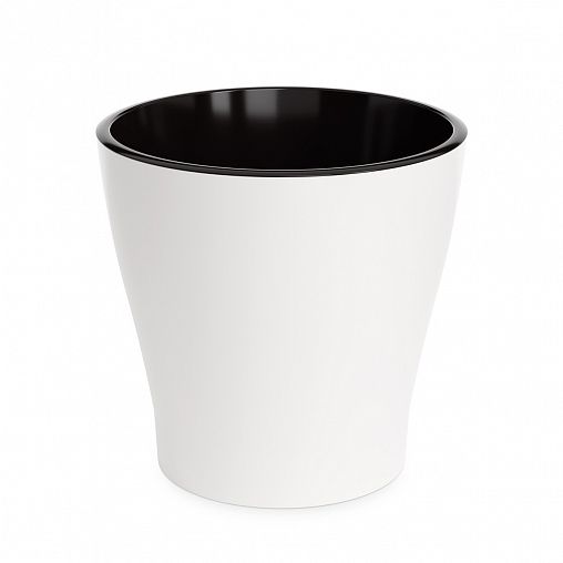 Горшок для цветов Альтернатива Лея, с автополивом, 2,2 л, белый фото