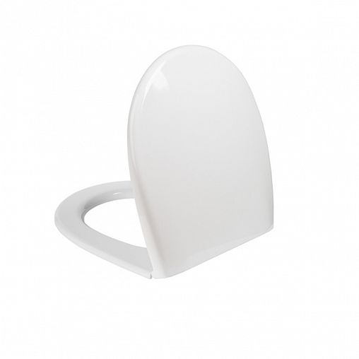 Сиденье для унитаза IDDIS 001, 41,8 x 36 x 3,8 см, белое фото