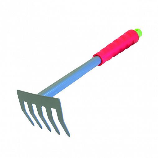 Грабли садовые мини Feona, 5 зубьев, 300 мм фото