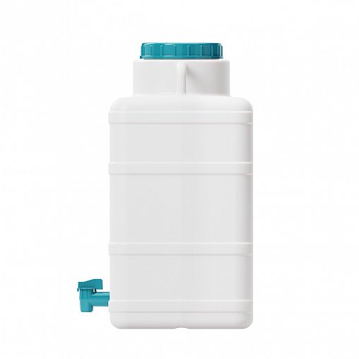 Канистра-умывальник пластиковая Альтернатива, 15 л фото