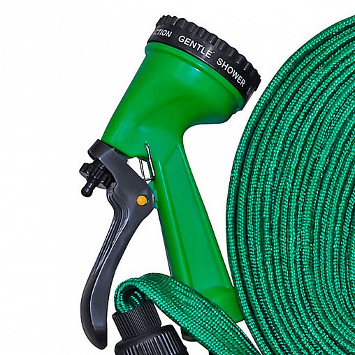 Набор для полива Park HL157, пистолет 5 режимов, соединители 1/2", 4 предмета фото