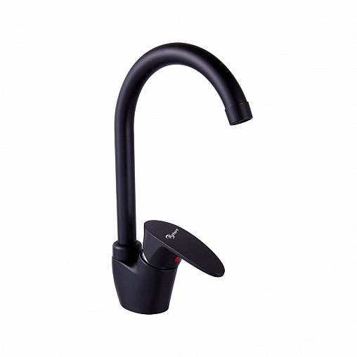 Смеситель для кухни PLStart PL4105-7, хром/черный фото