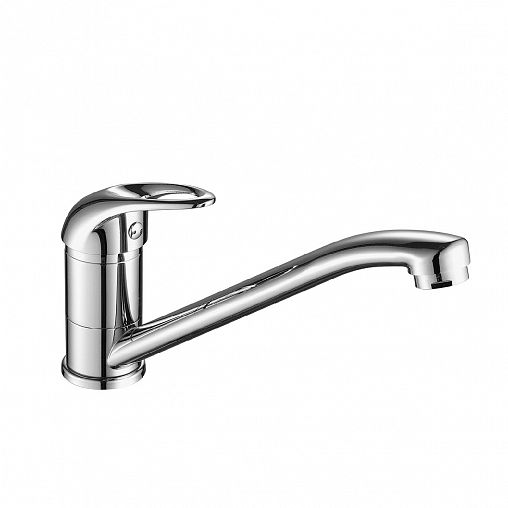 Смеситель для кухни Fashun A4203, хром фото