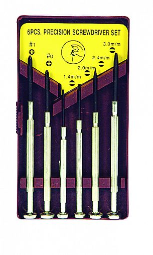 Комплект часовых отверток фото