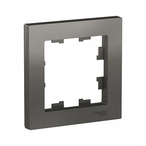 Рамка Systeme (Schneider) Electric Atlasdesign, 1-пост, сталь фото