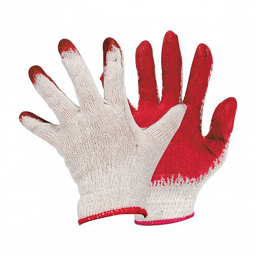 Перчатки х/б с латексным покрытием Park, размер L фото