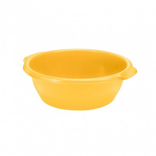 Таз овальный Бытпласт, 17,5 л, желтый фото Таз овальный Бытпласт, 17,5 л, желтый фото