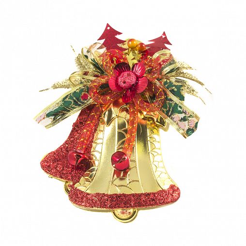 Украшение декоративное новогоднее Волшебная страна Колокольчик, 13 x 19 см фото
