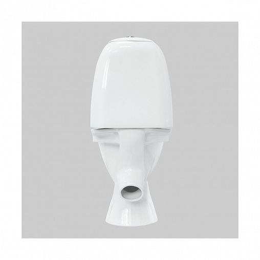 Унитаз напольный ободковый Sanita Виктория Стандарт, 62,3 x 34 x 79 см, белый фото