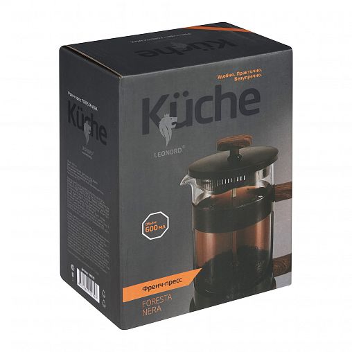 Френч-пресс Leonord Foresta Nera, 600 мл фото