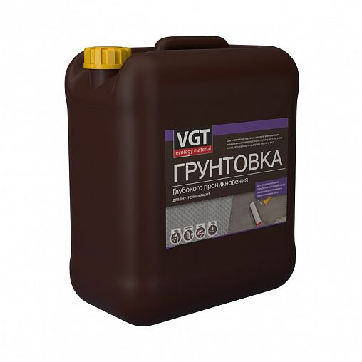 Грунтовка глубокого проникновения для внутренних работ VGT ВД-АК-0301, 10 кг фото