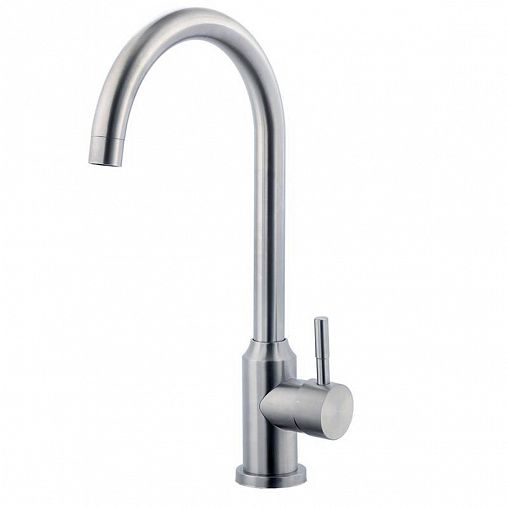 Смеситель для кухни Fashun A54009, сатин фото