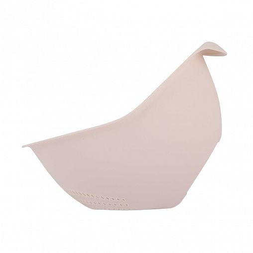 Сито-дуршлаг Альтернатива, 24,5 x 21,5 x 19,5 см, бежевый фото