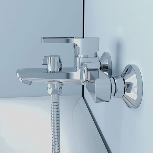 Смеситель для ванны IDDIS Bild, хром фото