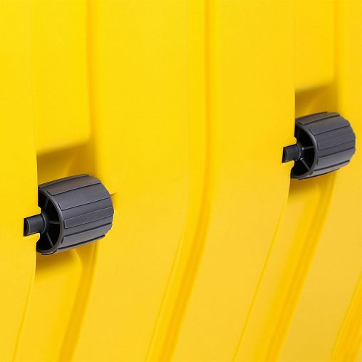 Движок для уборки снега Cycle Iceland Expert, П-образная стальная ручка, на колесах, 796 x 440 мм фото