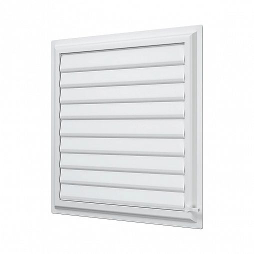 Вентиляционная решетка с сеткой и жалюзи Era Airvent, регулируемая, пластик, 452 x 483 мм фото