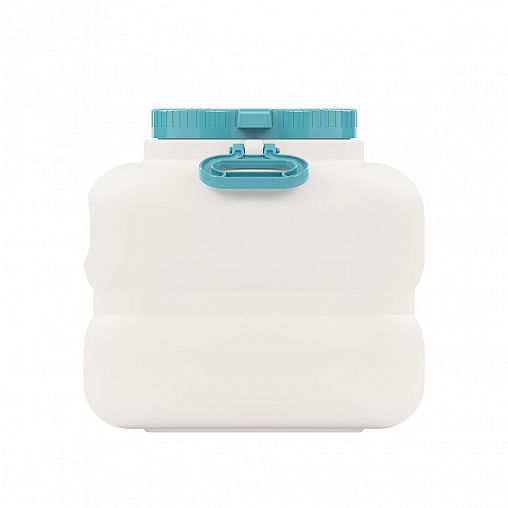 Канистра-бочка пластиковая Альтернатива Байкал, с крышкой и навесными ручками, 30 л фото