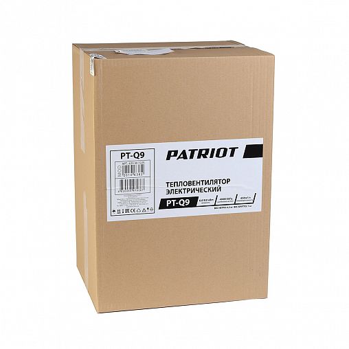 Тепловая пушка электрическая Patriot PT-Q 9, 9000 Вт фото