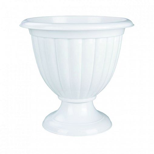 Вазон Альтернатива Жасмин, 18 л, белый фото