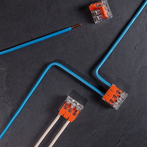 Клемма универсальная компактная Rexant СМК 221-413, 3-проводная, до 4 мм², 20 шт фото