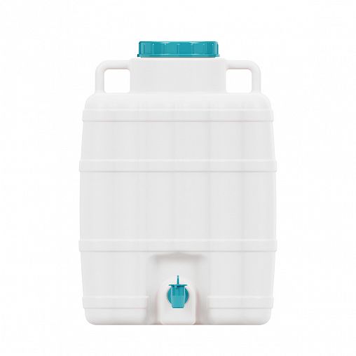 Канистра-умывальник пластиковая Альтернатива, 15 л фото