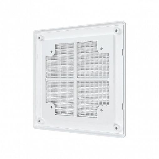 Решетка вентиляционная разъемная Auramax A1515R, пластиковая, 150 x 150 мм фото