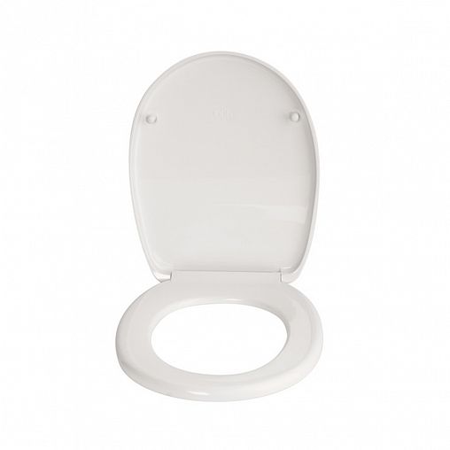 Сиденье для унитаза IDDIS ID 01 046.1 bel, 43,5 x 34,5 x 4,3 см, белое фото