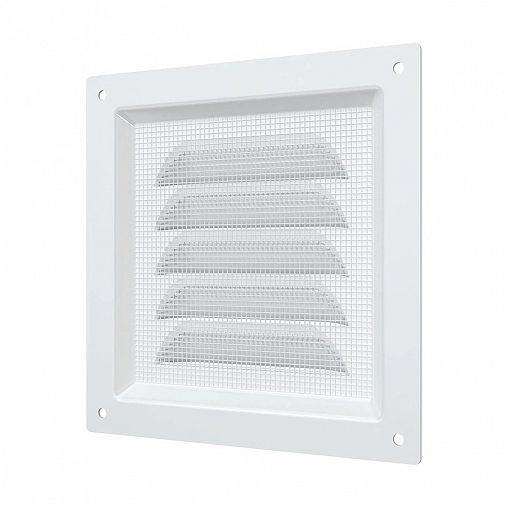 Решетка вентиляционная Era 1212МЭ, эмалированная сталь, 125 x 125 мм фото