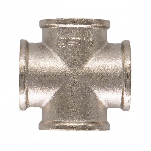Крестовина СТМ CRKF0034, 3/4", внутренняя резьба, латунь фото