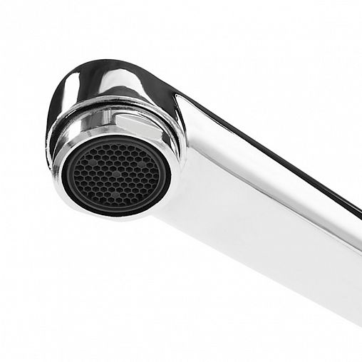 Смеситель для ванны с душем Milardo Atlantic, с длинным изливом и керамическим дивертором, хром фото