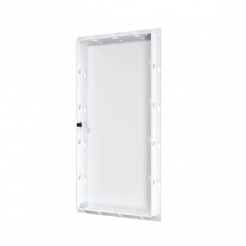 Люк-дверца ревизионная Evecs L2040N, ABS-пластик, нажимная, с фланцем 200 x 400 мм, 223 x 423 мм фото