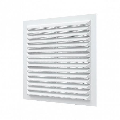 Решетка вентиляционная Auramax A1313C, пластиковая, 138 x 138 мм фото