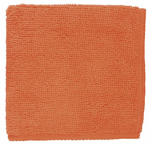 Салфетка Рыжий кот, микрофибра, 25 x 25 см, красная фото