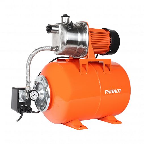 Насосная станция Patriot PW 1200-24 INOX, 24 л, 1200 Вт фото Насосная станция Patriot PW 1200-24 INOX, 24 л, 1200 Вт фото
