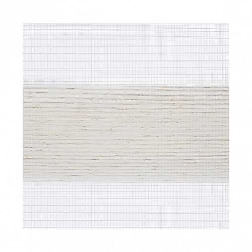 Рулонная штора день-ночь Decofest Бейс, эко-бежевая, миниролл, 50 x 160 см фото