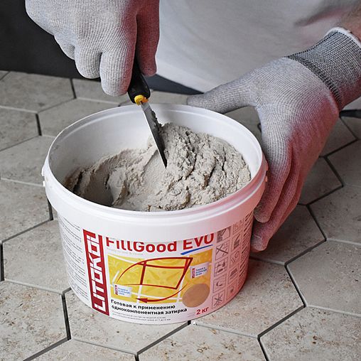 Затирка Litokol Fillgood Evo F.210 Greigeo, 2 кг фото