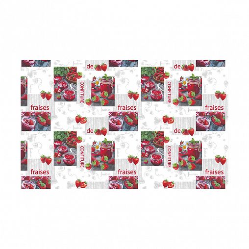 Клеенка столовая на нетканой основе Колорит Мажор 587/15, 1,35 x 20 м фото