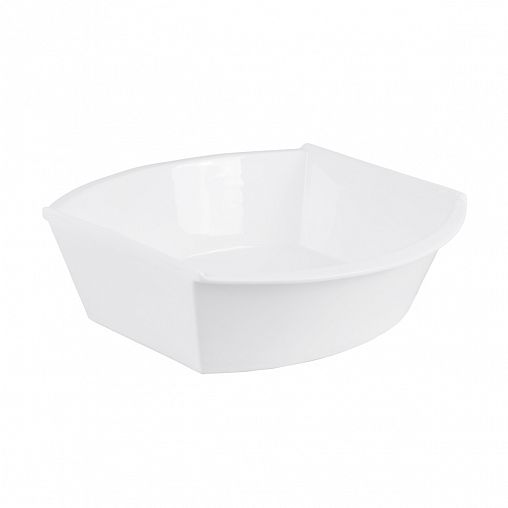 Салатник Nouvelle Home Маршмеллоу, фарфоровый, 25,5 x 25 см фото