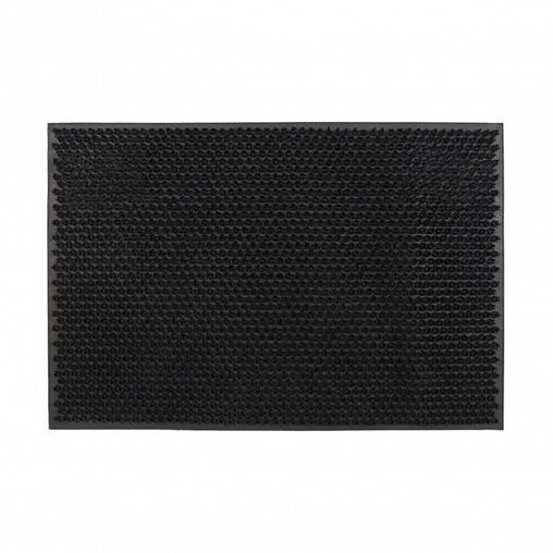 Коврик-щетинка придверный SunStep, 60 x 90 см, черный фото