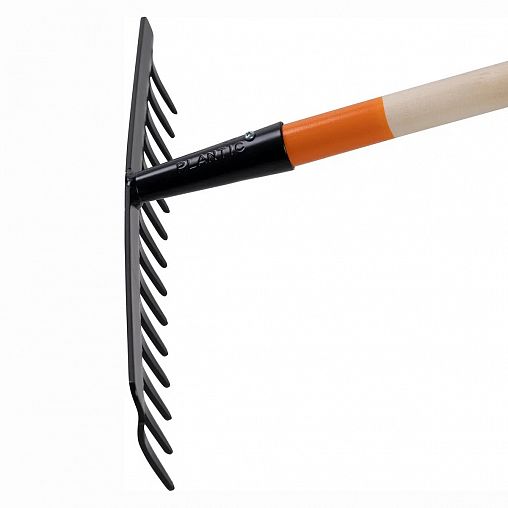 Грабли прямые Plantic by Fiskars Terra, с деревянным черенком, 12 зубьев, 1520 мм фото Грабли прямые Plantic by Fiskars Terra, с деревянным черенком, 12 зубьев, 1520 мм фото
