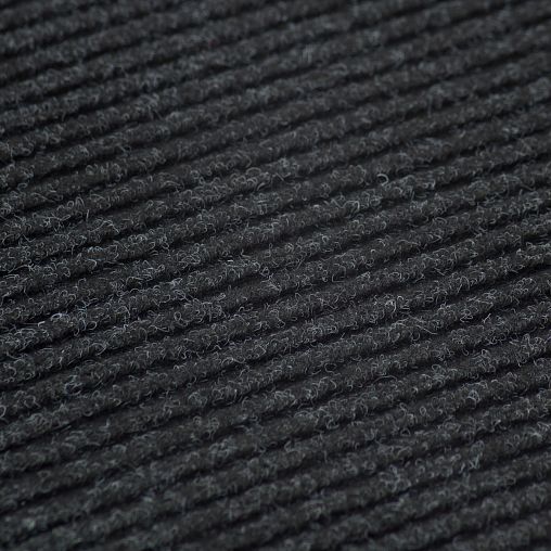 Коврик придверный SunStep Ребристый, влаговпитывающий, 90 x 150 см, черный фото