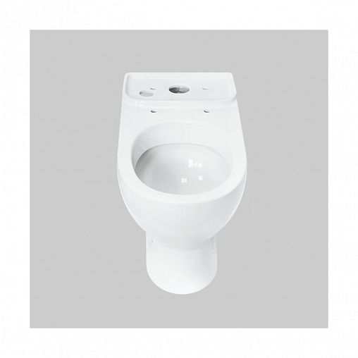 Унитаз напольный ободковый Sanita Luxe Max Comfort, 62 x 34 x 75,7 см, белый фото