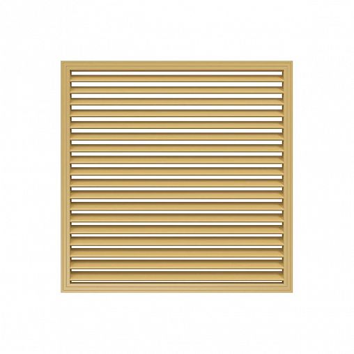 Экран радиаторный Era П6060Р, ПВХ, 600 x 600 мм, бежевый фото