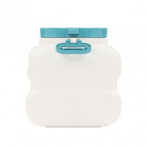 Канистра-бочка пластиковая Альтернатива Байкал, с крышкой и навесными ручками, 20 л фото