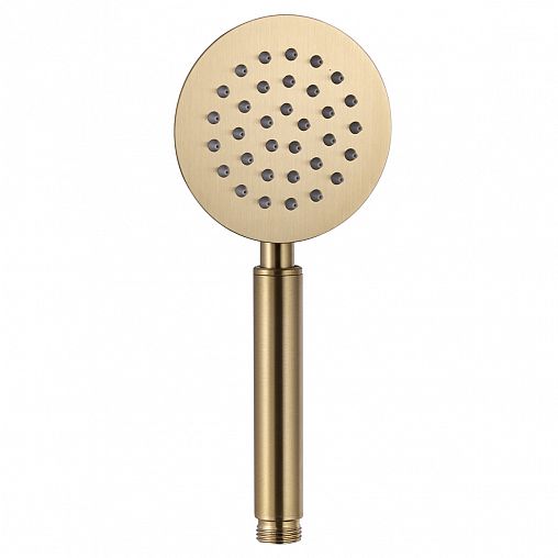 Лейка для душа Fashun A004-21, 1 режим, бронза фото